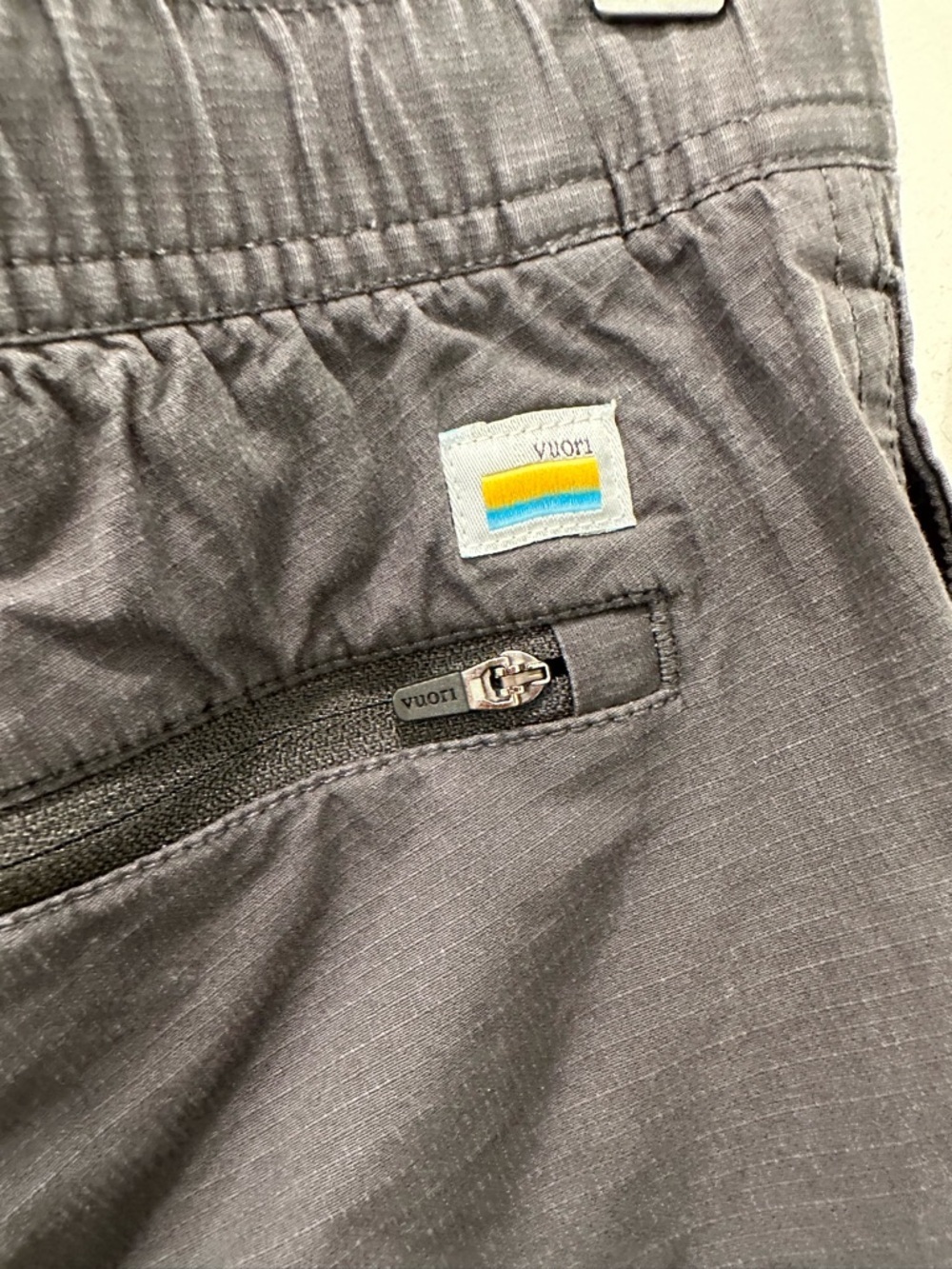 Vuori Ripstop Climber Pants Dark Gray Men's Small Travel Jogger V412 - Picture 5 of 6